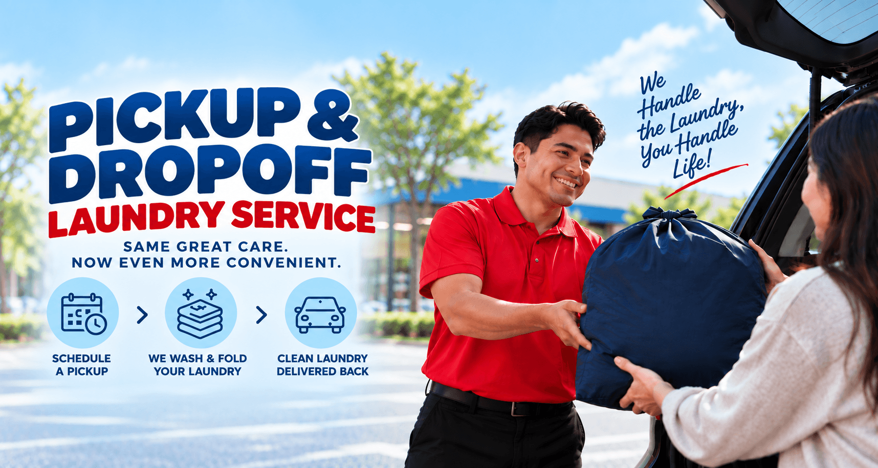 Hipp Laundromat New Pick and Drop Service